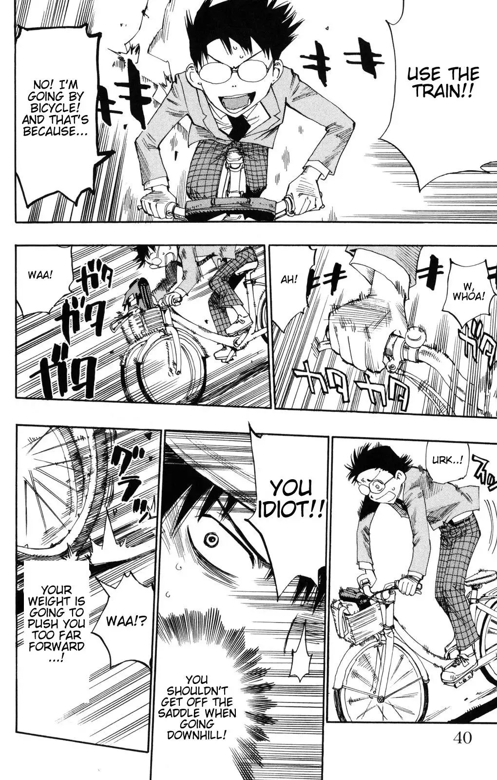 Yowamushi Pedal Chapter 1 36